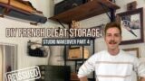 DIY French Cleat Storage System ft. IKEA Enhet Shelves! | Studio Makeover (part 4) | REISSUED