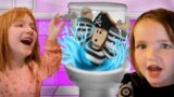 DONT FLUSH DAD!! Choose a Slide Challenge with Adley & Niko! playing new pirate island roblox part 2