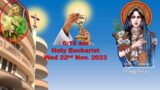 Daily Live Holy Eucharist | Daily Mass at 6:15 am Wed 22nd Nov. 2023, St. Joseph Church, Mira Road