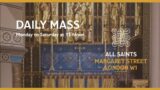 Daily Mass on the 22nd November 2023