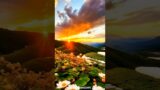 Digital Dreams: AI-Crafted Mountains, Flowers, and Sunrise Spectacle #ai #aiart