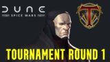 Dune: Spice Wars Tournament Round 1 – Harkonnens, Corrino, Fremen, Atreides