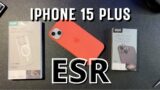 ESR Camera Guard Case and camera protectors iPhone 15 Plus