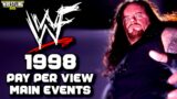 Every WWF Pay Per View Main Event of 1998