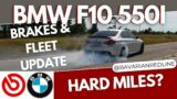 F10 BMW 550i 5 Series Brake Install & Fleet Update