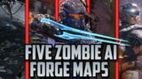 FIVE Zombie AI Forge Maps You NEED To Play! | Halo Infinite Spotlight