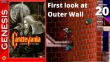 First Look at Outer Wall – Castlevania: SotN for Sega Mega Drive & Genesis – Dev Diary 20