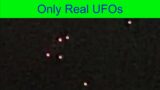 Fleet of UFOs over Highland Charter Township, Michigan.