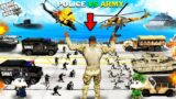 GTA 5 : Franklin & Shinchan Fight In War With Police Vs Army GTA 5 !
