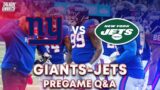 Giants-Jets Pre-Game Live Chat