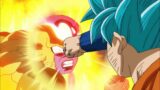 Goku SSJ vs  Golden Frieza /  SSGSS Vegeta ask to kill Frieza For Goku