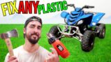 How To EASILY Repair Damaged Plastics (THE RIGHT WAY) Snowmobile, Quad, Dirtbike, Motorcycle etc.