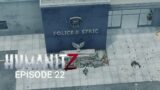HumanitZ gameplay ( episode 22 ) Looting Police Station and found a new Police car.