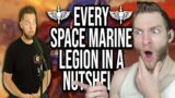 I FOUND MY LEGION!! Reacting to "Every Single Warhammer Space Marine Legion in a Nutshell" by Bricky