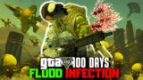 I Spent 100 Days in a Parasite Apocalypse in GTA V (The Flood)