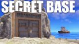 I built a secret rock bunker island…