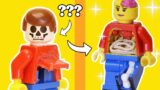 I discovered the INSIDE of a LEGO Minifigure…