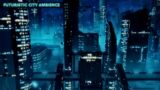 Immersive Cyberspaces Retreat |  Futuristic Apartment | Urban Rain Symphony || 10 hours