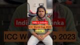 India vs Srilanka Match Review || ICC World Cup 2023 || Bumrah,Siraj, Kohli ,gill, Shami