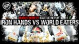 Iron Hands vs World Eaters – Horus Heresy (Battle Report)