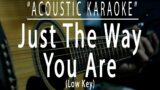 Just the way you are – Bruno Mars (Acoustic karaoke)