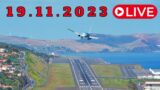 LIVE From Madeira Island Airport 19.11.2023