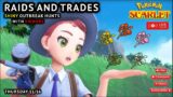 LIVE  Raids and Trades Outbreak Shiny Hunts With Viewers!  #pokemon #pokemonscarletandviolet