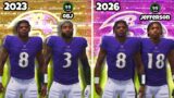 Lamar Jackson But Every Season He Gets A New Wide Receiver