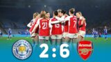 Leicester City vs Arsenal 2-6 – All Goals & Highlights 2023