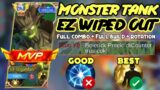 MONSTER TANK MVP! EZ WIPED OUT! REKOMENDASI BELERICK BEST BUILD TERKERAS DAN TERKUAT SEASON 30