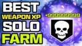 MW3 ZOMBIES: NEW FASTEST WEAPON XP FARM SOLO (Post Exfil Patch)
