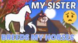 MY SISTER BREEDS MY HORSES! | Wild Horse Islands