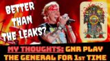 MY THOUGHTS: GUNS N ROSES Play THE GENERAL LIVE For FIRST TIME | BETTER THAN THE LEAKS?