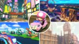 Mario Kart 8 Deluxe Booster Course Pass – All City Tracks (Toadette Gameplay)