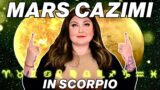 Mars Cazimi in Scorpio 2023