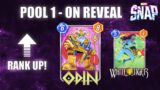 Marvel Snap – Pool 1 – On Reveal deck + Gameplay