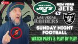 NEW YORK JETS vs LAS VEGAS RAIDERS Watch Party & LIVE Play by Play