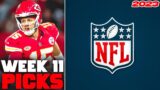 NFL WEEK 11 PICKS 2023 | WEEKLY NFL PICKS