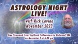 November Astrology Night with Rick Levine