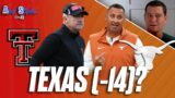PICKING Texas vs Texas Tech | Steve Sarkisian, Quinn Ewers vs Joey McGuire, Behren Morton