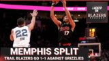 Portland Trail Blazers Split 2 Against Memphis: Shaedon Sharpe On the Rise + Thoughts on 3-4 Start
