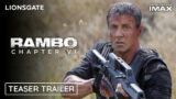 RAMBO 6: NEW BLOOD – Teaser Trailer | Sylvester Stallone, Jon Bernthal | Lionsgate