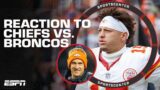 REACTION to Chiefs' first loss to Broncos since PEYTON MANNING was the QB | SportsCenter