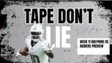 #Raiders Week 11 film preview vs. the Miami Dolphins || Tape Don't Lie Show