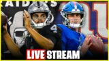 Raiders vs Giants LIVE w/ WiFIWillie & Dial-Up Audrey