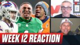 Reaction to Bills-Eagles, Browns-Broncos, Chiefs-Raiders, Ohio State-Michigan | Colin Cowherd NFL