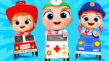 Rescue Squad Is Here To Help | Kids Cartoons and Nursery Rhymes
