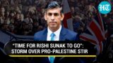 Rishi Sunak Faces Revolt Over Palestine Protest Stand; No-Confidence Letter Against UK PM | Watch