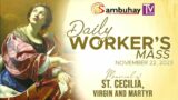 Sambuhay TV Mass | November 22, 2023 | Memorial of St. Cecilia, virgin and martyr