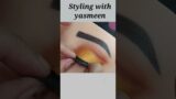 Simple Easy warm toned eye makeup tutorial #makeup #eyemakeup #shorts #ytshorts #trending #viral